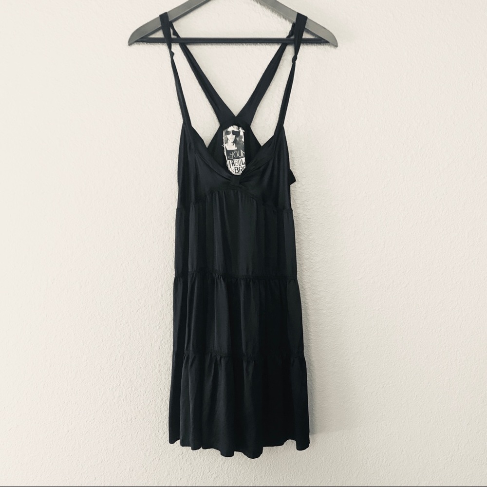 YOUNG FABULOUS & BROKE Silk Dress